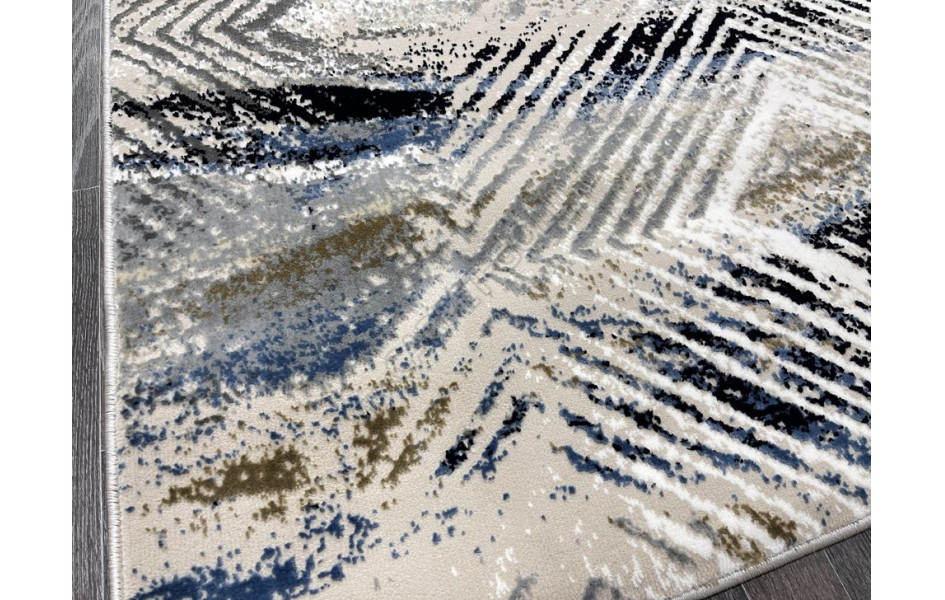 Турецкий ковер 40670A_LACIVERT / K.GRI