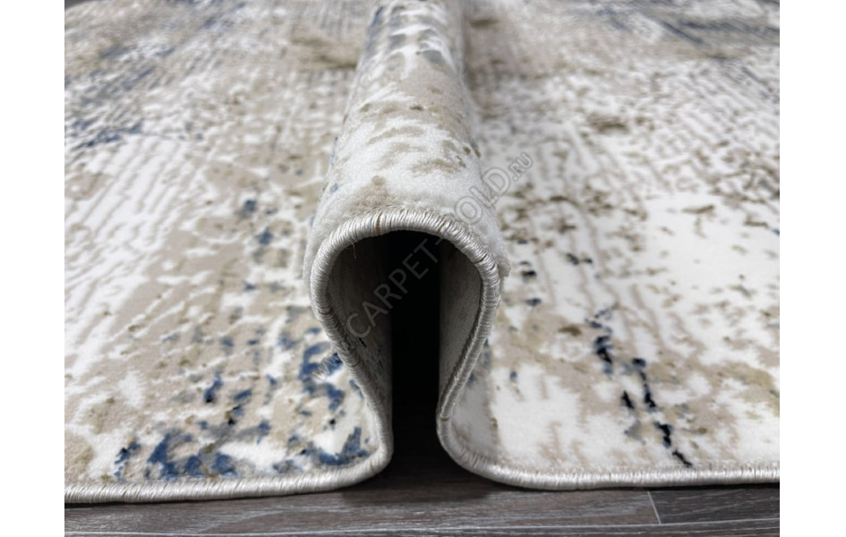 Турецкий ковер 40705A_MAVI / COKME BEJ ОВАЛ