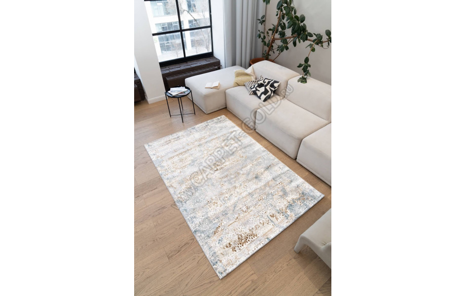 D057A_CREAM SHIRINK / BLUE FDY Белла