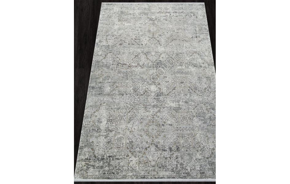 Ковер A160AF - D.GREY / GREY - Прямоугольник - коллекция EMPEROS