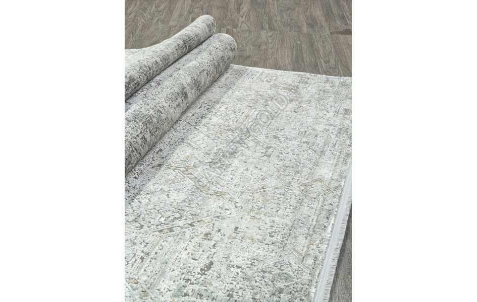 Ковер A160AF - D.GREY / GREY - Прямоугольник - коллекция EMPEROS