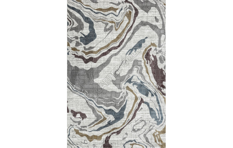 Ковер PN039G - GREY / GREY - Прямоугольник - коллекция PANAMA