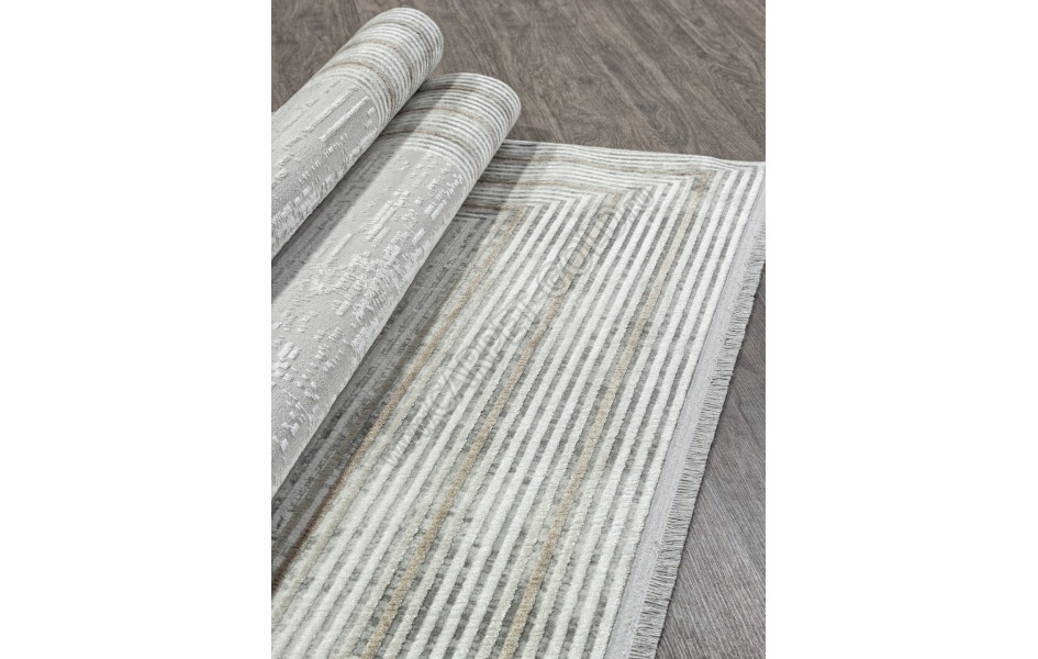 Ковер 29989A - L.GREY / CREAM - Прямоугольник - коллекция SANDALI