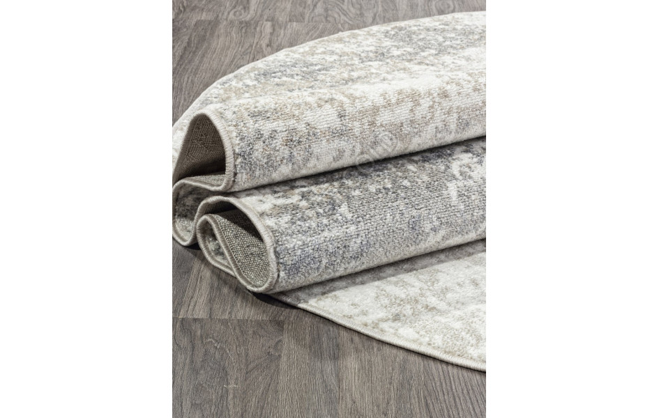 Ковер F161 - BEIGE - Овал - коллекция TORNADO