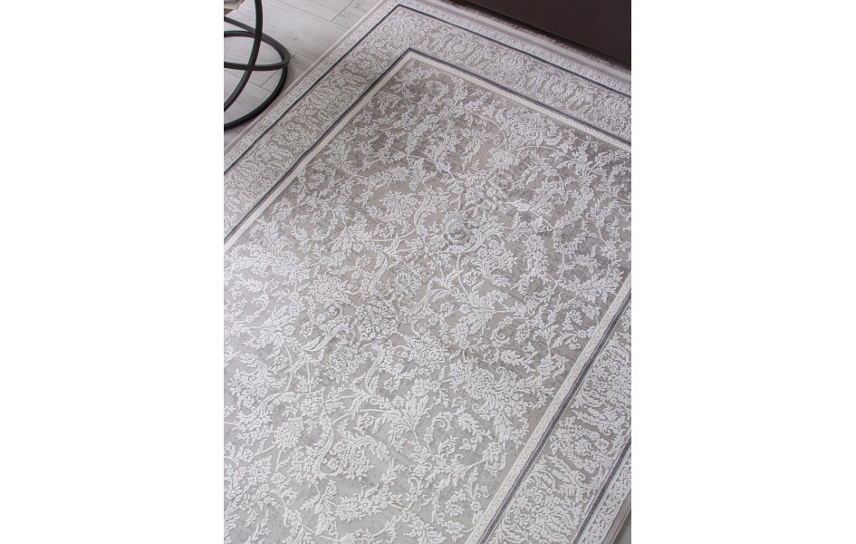 Ковер 32229A - GREY / WHITE - Прямоугольник - коллекция ANATOLIA